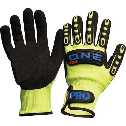 Pro Choice One Glove -nitrile Foam/cut Resistant Liner Rubber Back